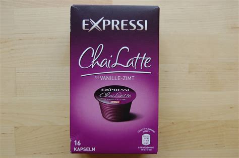 Aldi Expressi Chai Latte Kapsel Check