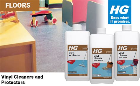 Hg Vinyl And Linoleum Floor Cleaner And Shine Restorer 1 Litre Multi