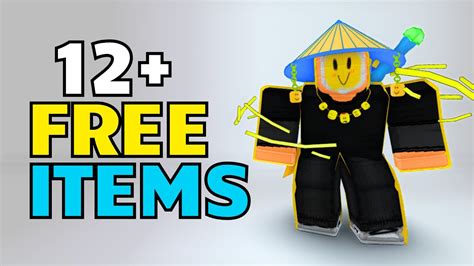 Omg 12 Free Limited Items Roblox 🤩 New Items 2024 Youtube