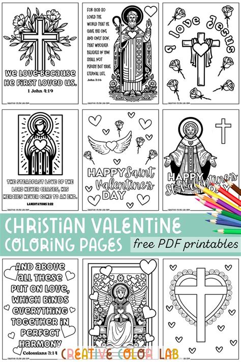 Welcome To Our Ever Growing Collection Of Christian Valentine Coloring