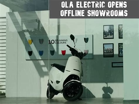 Ola S1 Electric Scooter Showroom Opened Across Multiple Cities In India