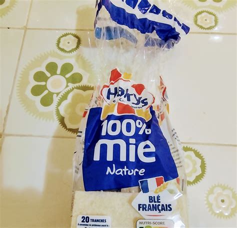 Pain de mie 100 mie nature sans croûte maxi format sans additifs