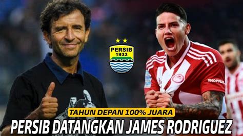 Berita Persib Terbaru Mega Transfer Persib Bandung Datangkan James