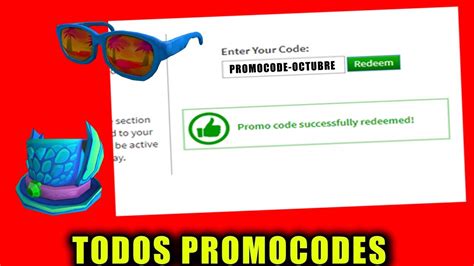 Todos Los Nuevos Promocodes De Roblox Octubre 2024😍😱 Youtube