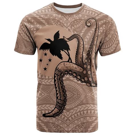 AIO Pride Papua New Guinea T Shirt Octopus Tentacle AIO Pride