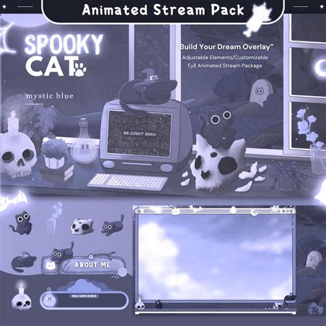 Halloween Twitch Overlay - Etsy