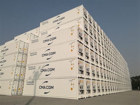 CMA CGM introduces reefer container tracking system - Container News