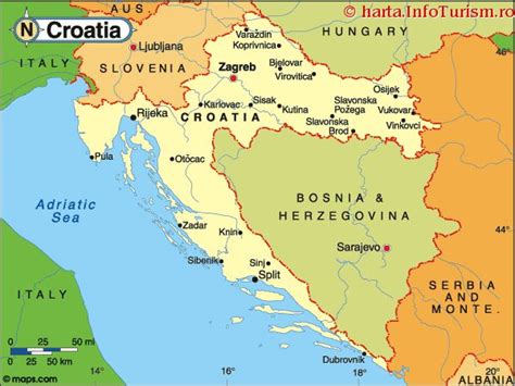 Harta Croatia