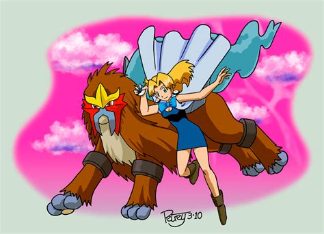 Molly Hale and Entei by WillPetrey on DeviantArt