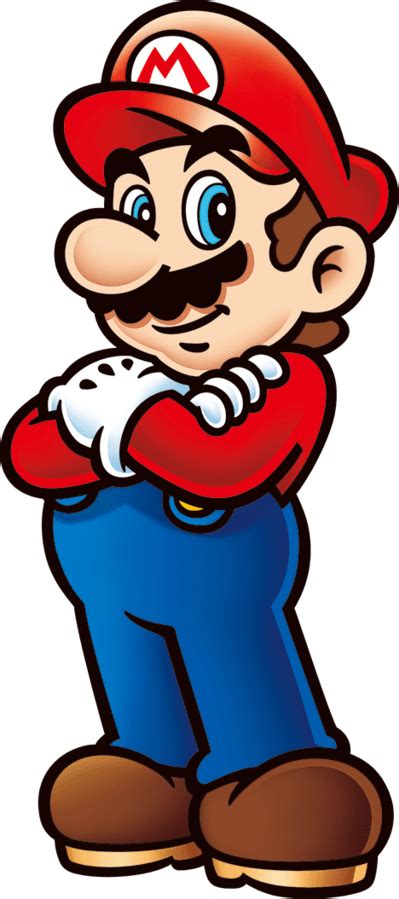 File Mario 2d Shaded Crossedarms Png Super Mario Wiki The Mario