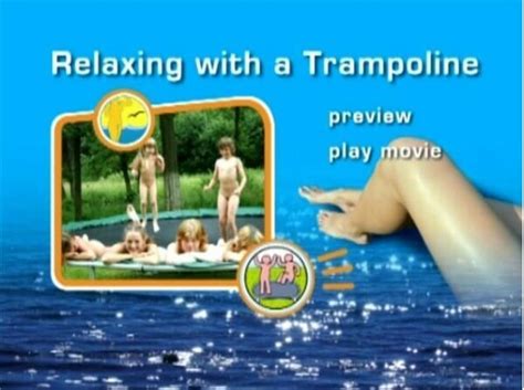 Naturism In Nature Video Relaxing With A Trampoline Naturism Archiv