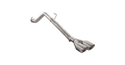 Inoxcar Exhaust Terminal Without Rear Silencer 2X80 RACING ABARTH