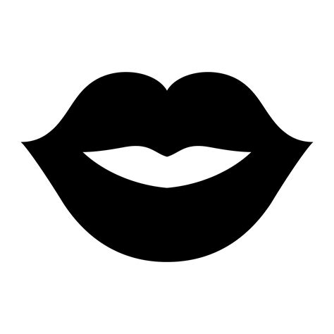 Sexy Lips Vector Icon 554978 Vector Art At Vecteezy