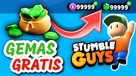 Como Conseguir Gemas Super Gratis En Stumble Guys Muy F Cil Youtube