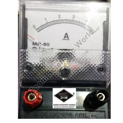 Analog Dc Ammeter For Laboratory Industrial Feature Four Times