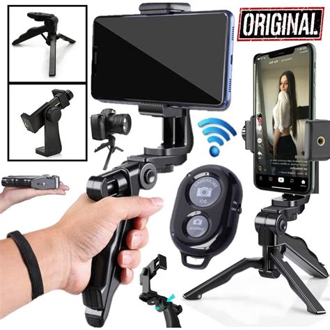 Estabilizador de Mão Steadycam Tripé Celular Smartphone Câmera Go Pro