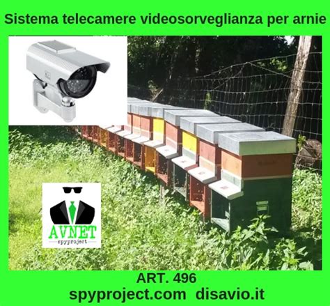 Telecamere Di Sorveglianza Per Arnie Art 496 100privacy