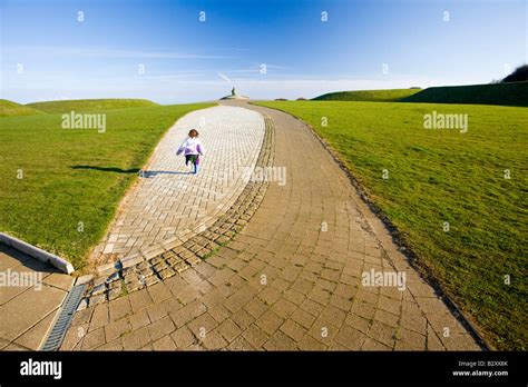 The Battle of Britain memorial at Capel Le Ferne in Kent Stock Photo ...