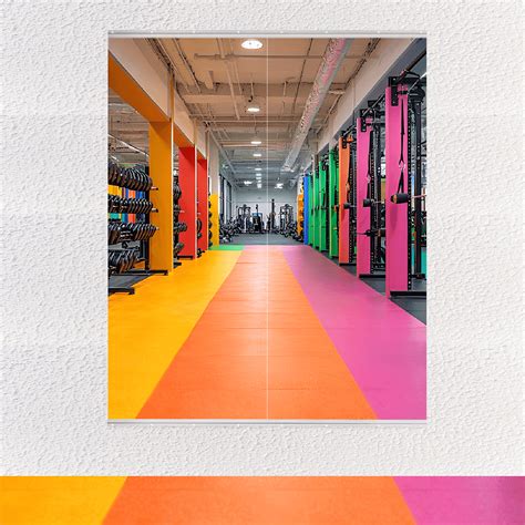 BOOLUU 2 PCS 56×16 Gym Mirror Full Body Mirror Frameless Large Exercise