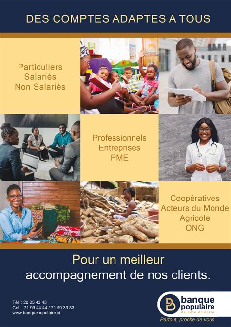 Banque Populaire de Côte dIvoire Côte d Ivoire ouverture de compte