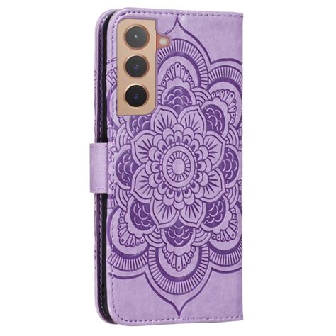 K P Samsung Galaxy S Plus Fodral Mandala Flower Lila Teknikhallen Se