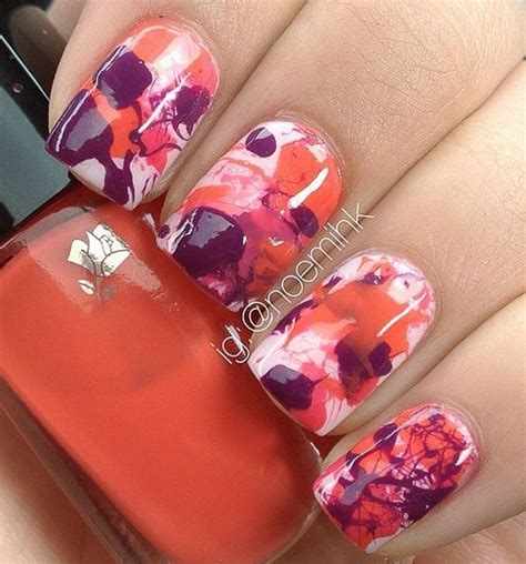 Unusual Watercolor Nail Art Ideas That Looks Cool