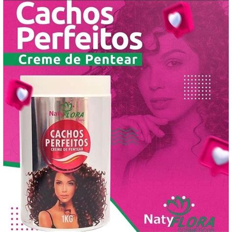 Creme De Pentear Cachos Perfeitos Natyflora Ativador De Cachos