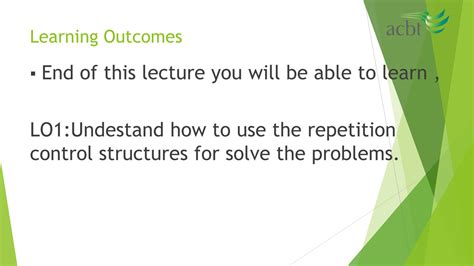 Solution Topic 06 Repetition Control Structures Acbt 1 Studypool