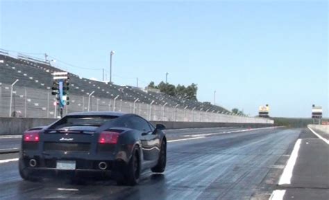 2007 Lamborghini Gallardo UGR Twin Turbo 1/4 mile Drag Racing timeslip specs 0-60 - DragTimes.com