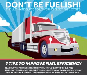 7 Tips To Improve Fuel Efficiency For Truck Fleets