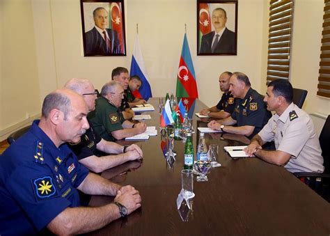 Delegation Of Russian Defense Ministry On Working Visit In Azerbaijan