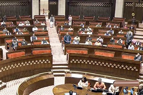 Rajya Sabha Opposition Persistently Protests Rajya Sabha Adjourns