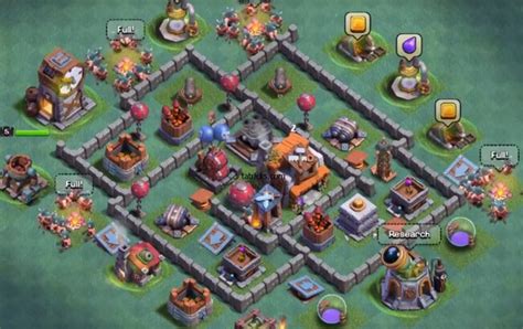 Builder Hall 5 Basebh5 Clash Of Clans Clan Layout