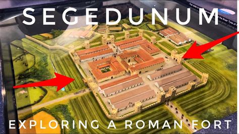 Exploring A ROMAN FORT Segedunum Museum Wallsend Hadrians Wall