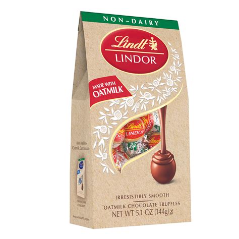 lindt lindor oatmilk chocolate truffles  dairy chocolate truffles
