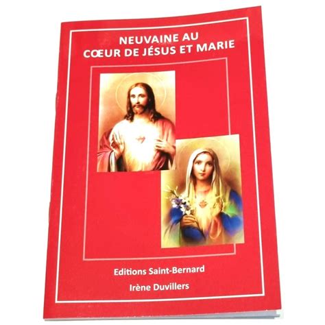 Livret De Neuvaine Au C Ur De J Sus Et Marie