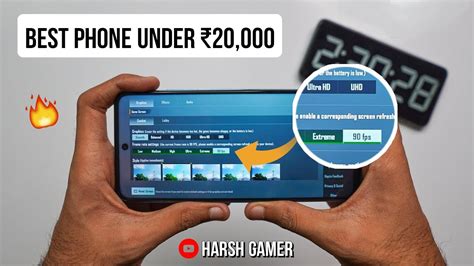 Best Gaming Phone Under ₹20 000 90fps Pubg 😱 Youtube