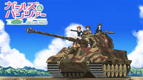 Anime Anime Girls Vehicle Weapon Tank Girls Und Panzer Akiyama