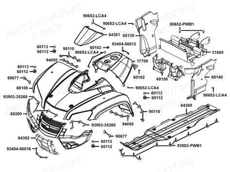 Carenages Avant Pi Ces Kymco Neuves Pi Ces Mxu Irs Green Line T