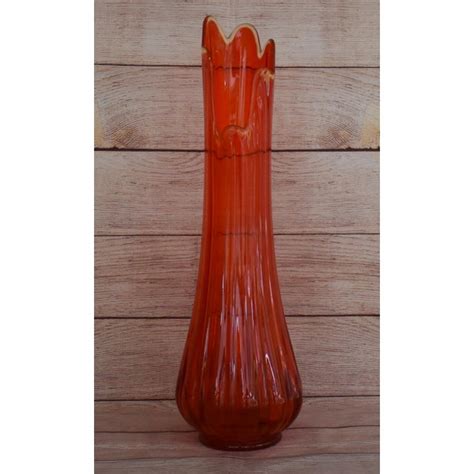 1960s Viking Stretch Swung Red Vase Chairish