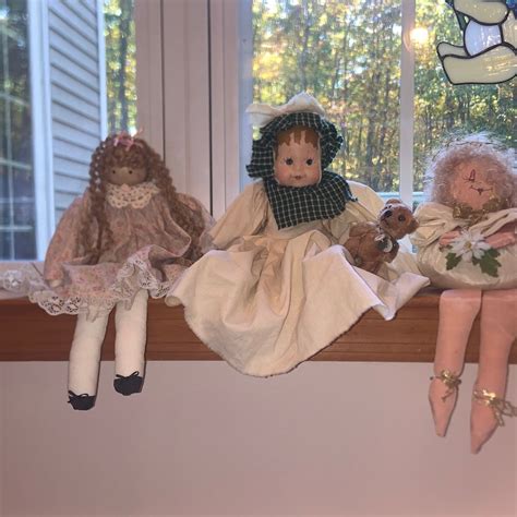 Three Handmade Dolls Mercari