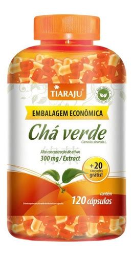 Chá Verde Extrato Concentrado Camellia Sinensis 140 Cápsulas