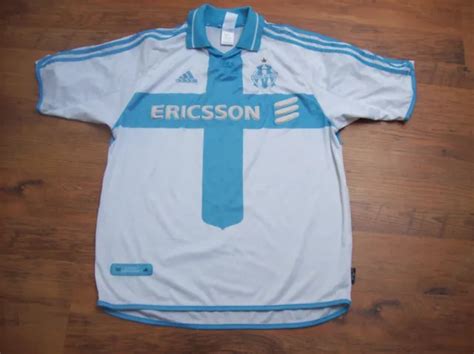 Maillot De Foot Ancien Adidas Olympique De Marseille Taille L Eur