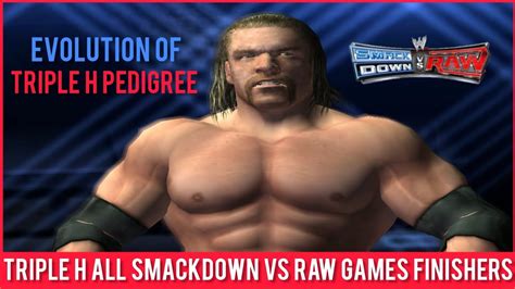 All Finishers Triple H Smackdown Vs Raw Games All Finishers P