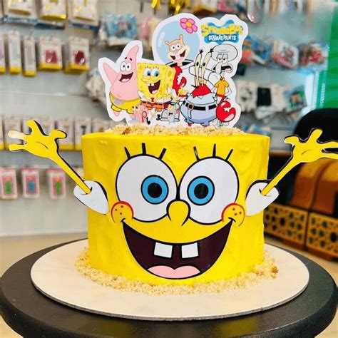 SpongeBob Cake - Dive into Delicious Fun with the Cake