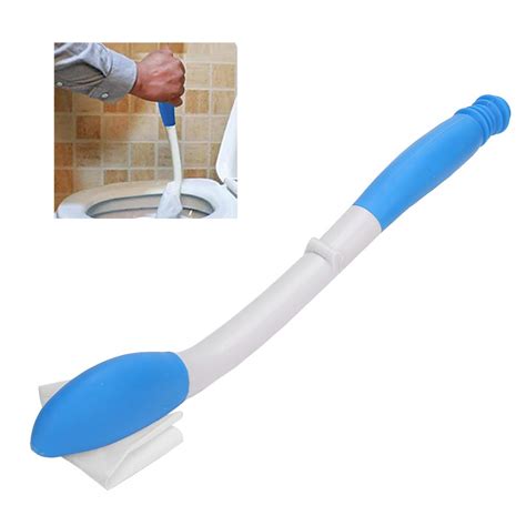 Lhcer Foldable Long Reach Comfort Wiper Toilet Paper Tissue Grip Self