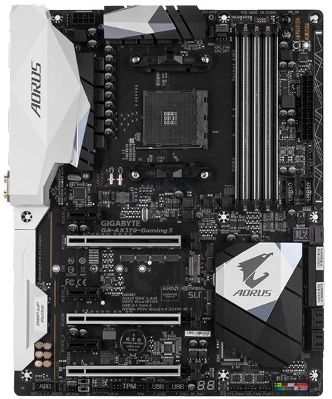 Gigabyte Aorus GA AX370 Gaming 5 Y Gigabyte Aorus GA X370 Gaming 5