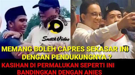 MEMANG BOLEH CAPRES SEKASAR INI DENGAN PENDUKUNGNYA KASIHAN DI