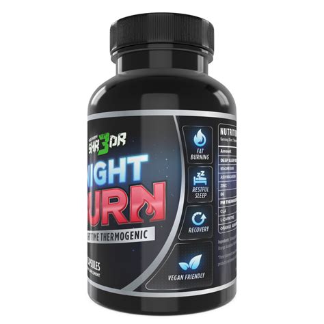 Shr3dr Night Burn Night Time Fat Burner Sleep Aid Musclemorph