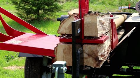 42 Ton Log Splitter With 4 Way Wedge And Hydraulic Lift YouTube